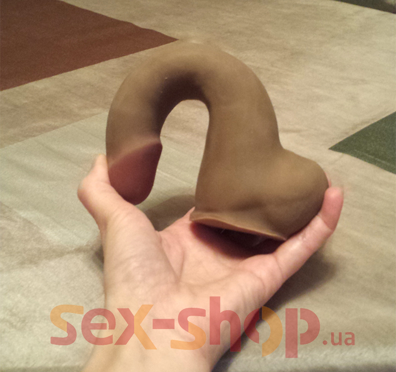 CyberSkin® Cyber Cock with Balls гибкость