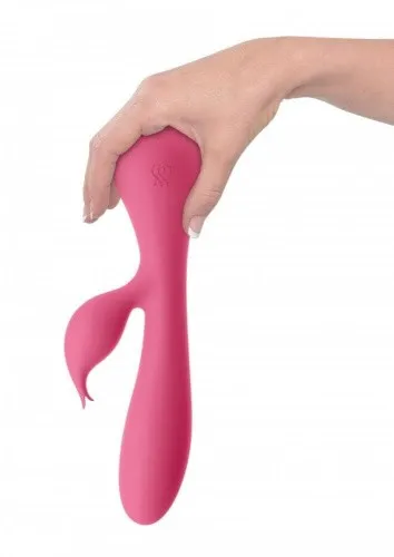 Jimmy Jane Glo Rabbit Heating Vibrator - вібратор-кролик, 10.8х3.8 см - купити в Києві, Україні