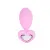 Анальна пробка B - Series Lyla Silicone Anal Plug With Heart Crystal Base - купити в Україні | Секс шоп SEX-SHOP.ua