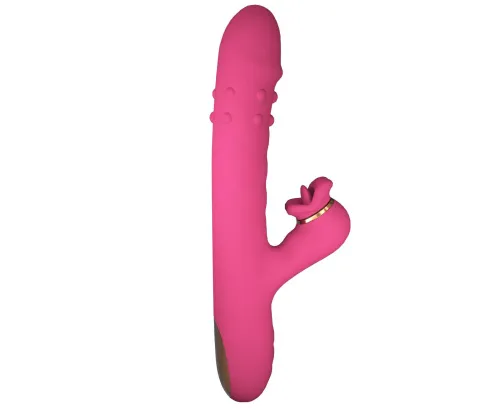 Вібратор кролик B - Series Fox Red Vibrator Rotating And Licking Functions - купити в Україні | Секс шоп SEX-SHOP.ua