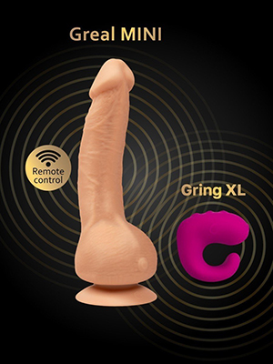 Реалистичный вибратор Gvibe Greal Mini