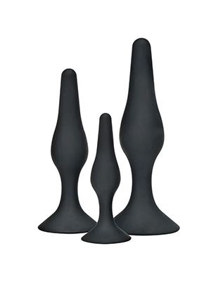Toy Joy Curvy Companions Kit 3Pcs - Набор анальных пробок
