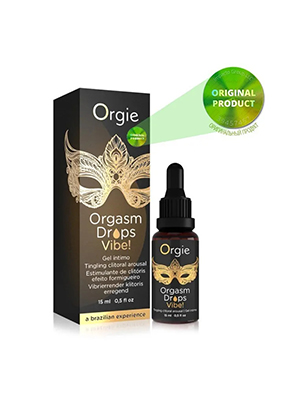 Orgie Orgasm Drops Vibe cтимулирующая сыворотка с эффектом вибрации