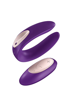 Вибратор для пар Satisfyer Double Plus Remote