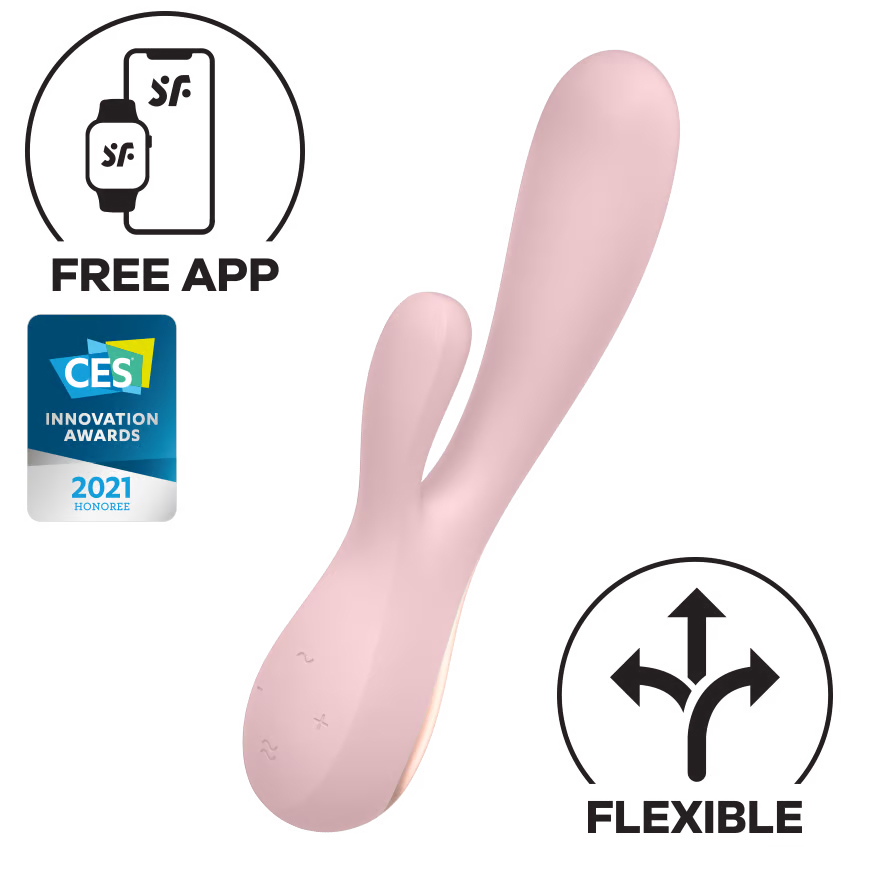 Вибратор-кролик со смарт управлением Satisfyer Mono Flex