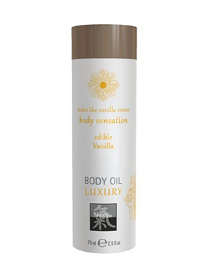 Shiatsu - Luxury Body Oil Vanilla - Массажное масло, 75 мл