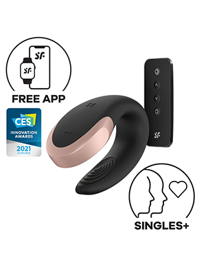 Вибратор для пар со смарт управлением Satisfyer Double Love