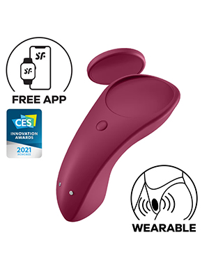Вібратор в трусики зі смарт управлінням Satisfyer Sexy Secret