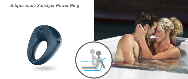 Satisfyer Power Ring - виброкольцо, 5.5х2.5 см