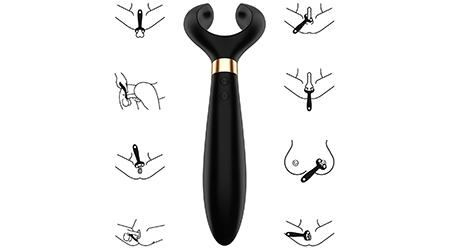 Satisfyer Partner Multifun 3 - многофункциональный вибратор для соло-игр и для пар