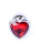 Анальная пробка с камнем B-Series Jewellery Silver Heart Plug Анальная пробка с камнем B-Series Jewellery Silver Heart Plug