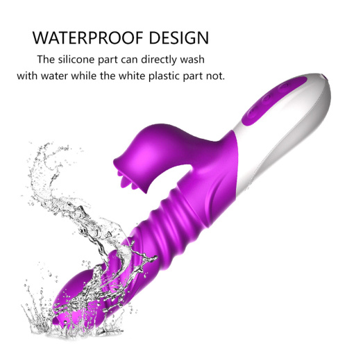 Boss Silicone Heating Vibrator - Вибратор, 24 см (фиолетовый)