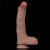 Реалистичный фаллоимитатор LoveToy Dual-Layered Silicone Cock 8.5", 22 см
