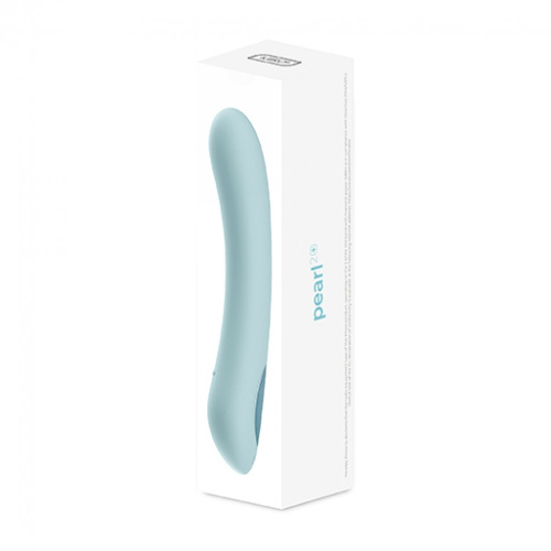 Kiiroo Pearl 2+ Turquoise - Интерактивный вибростимулятор точки G (бирюзовый)