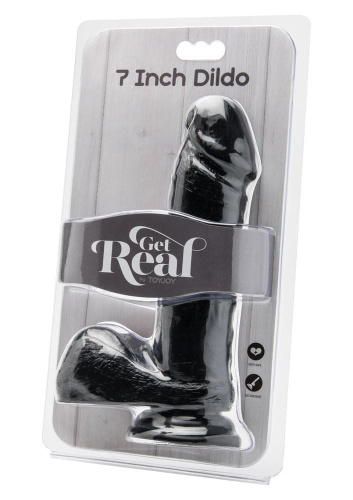 Реалистичный фаллоимитатор Get Real ToyJoy, 20 см