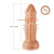 Фаллоимитатор для секс-машин Hismith Slightly Curved Silicone Dildo Monster Series,KlicLok