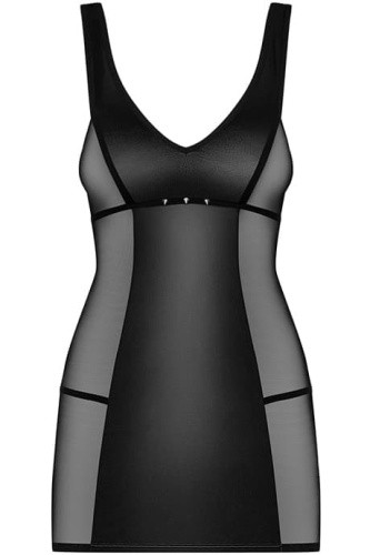 Сексуальное платье Obsessive 823-DRE-1, L/XL (Черный, L/XL)