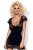 Сексуальный комплект Obsessive Imperia chemise (L/XL), черный