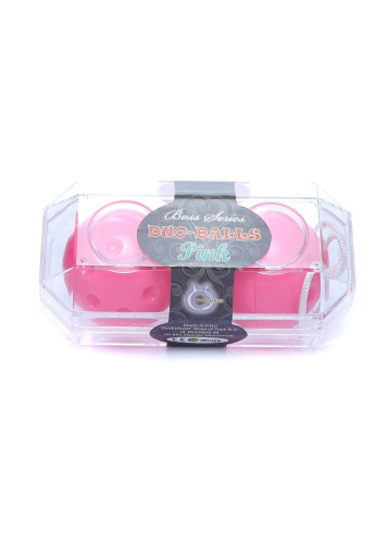 Duo-Balls Pink - Вагинальные шарики, 3,5 см (розовый)