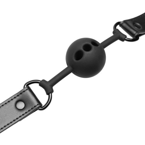 Bedroom Fantasies Ball Gag Breathable Silicone - Кляп, 4,1 см (черный)