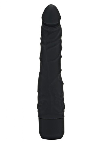 Get Real  Classic Slim Силіконовий вібратор, 21x4 см, (чорний) - купити в Києві, Україні