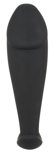 Orion Black Velvets Butt Plug - Анальная пробка в форме пениса, 10х3 см (черный)