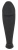 Orion Black Velvets Butt Plug - Анальная пробка в форме пениса, 10х3 см (черный)