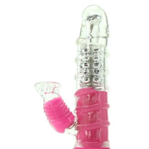 Topco Sales Rabbit Vibe Love Me Dreamy - Вибратор кролик 3 скорости ротации, 11.4х3.3 см (голубой)