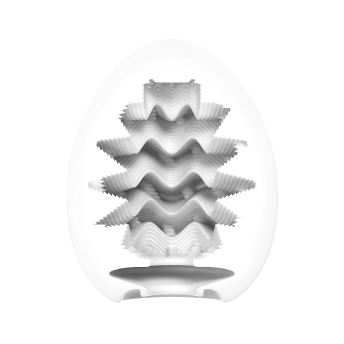 Мастурбатор-яйцо Tenga Standard Egg Wavy