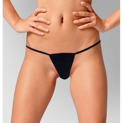 Art of Sex Sexy Panties plug size S - Женские трусики с анальной пробкой, XS-2XL (чёрный)