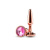 Анальная пробка NS Novelties Rear Assets Tapered Rose Gold, S