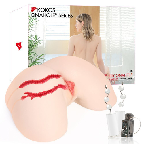 Мастурбатор торс Kokos 005 Jenny ONAHOLE Real Hips 2WayPlus