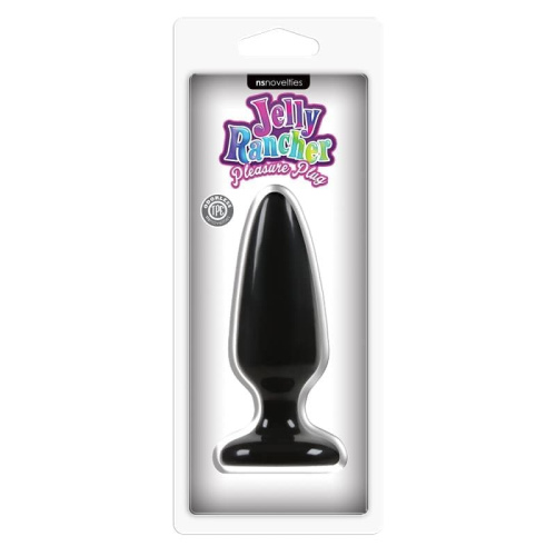 Ns Novelties Pleasure Plug Medium - Анальная пробка, 12.7х3.8 см (черный)