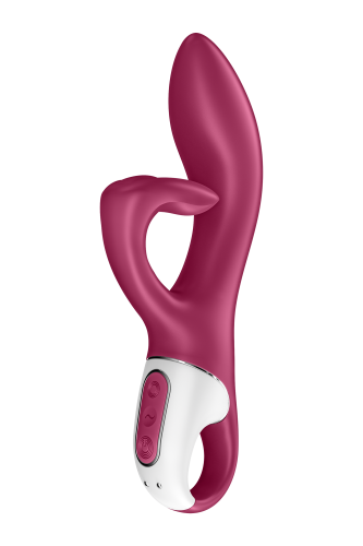 Satisfyer Embrace me - Вібратор кролик, 21.6х4.6 см (бордо) - купити в Києві, Україні