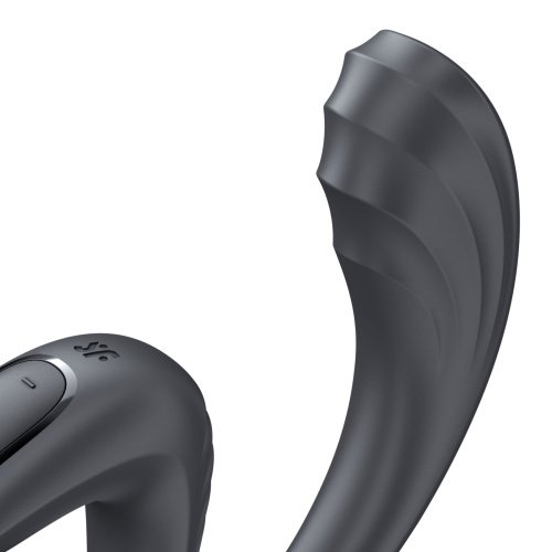 Вагинально-клиторальный вибратор Satisfyer G for Goddess 3 Dark Grey
