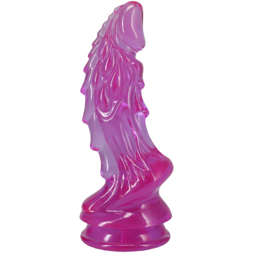 Фэнтезийный фаллоимитатор Doc Johnson Crystal Jellies Invader 8.5 Inch, 21,6 см