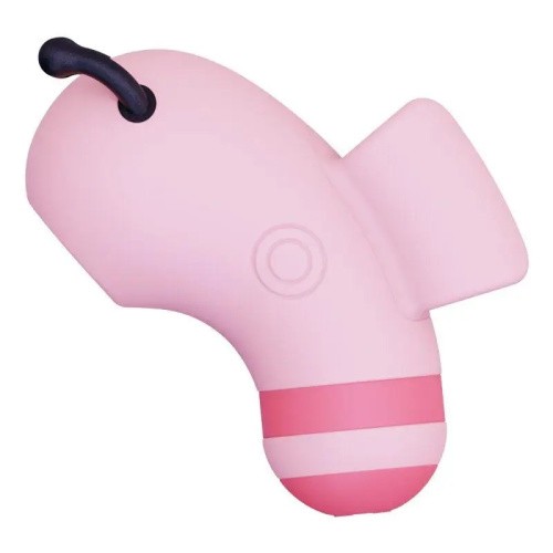 CuteVibe Beebe - Симулятор орального секса с электростимуляцией, 6.5х3.3 см (розовый)