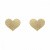 Bijoux Indiscrets - Flash Heart - Наклейки на соски (золотистые) Bijoux Indiscrets - Flash Heart - Наклейки на соски (золотистые)