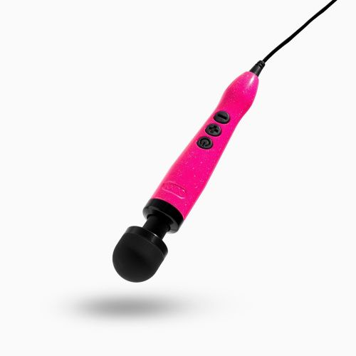 Вібратор мікрофон DOXY Die Cast 3 Hot Pink, дуже потужний, живлення 220В, металевий корпус - купити в Україні | Секс шоп SEX-SHOP.ua