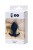 ToDo By Toyfa Glob - Анальная пробка со смещенным центром тяжести, 10х4.5х см (фиолетовый)