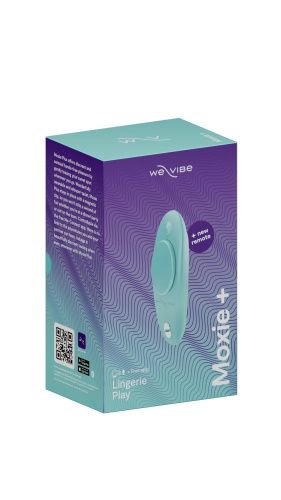 Вібратор у трусики зі смарт управлінням We-Vibe Moxie+ Aqua - купити в Україні | Секс шоп SEX-SHOP.ua