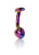 Анальная пробка B-Series Jewellery Multicolour Curved Plug, M Анальная пробка B-Series Jewellery Multicolour Curved Plug, M