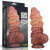 Реалистичный фаллоимитатор LoveToy Dual-Layered Silicone Cock With Rope, 24,5 см