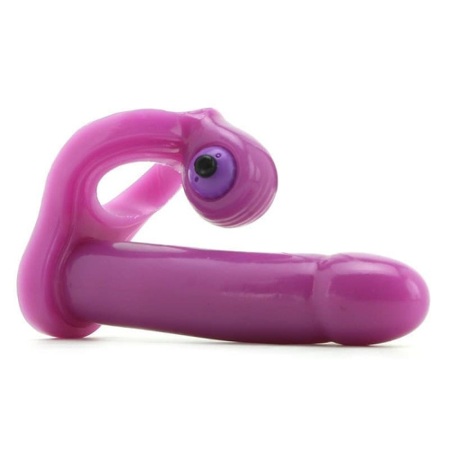 Topco Sales My First Double Penetrator - насадка для двойного проникновения, 12.5х3 см (фиолетовый)