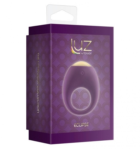 ToyJoy Eclipse Vibrating Cock Ring - виброкольцо, 10х3.3 см (фиолетовый)