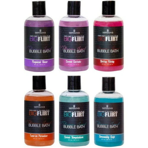 Sensuva - Big Flirt Pheromone Bubble Bath - Tropical Tease - Пена для ванны, 237 мл