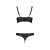 Passion Malwia Bikini - Комплект из эко-кожи с люверсами и ремешками, бра и трусики, 6XL/7XL (чёрный) Passion Malwia Bikini - Комплект из эко-кожи с люверсами и ремешками, бра и трусики, 6XL/7XL (чёрный)