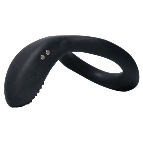 Lovense Diamo Cock Ring - віброкільце з керуванням зі смартфона, 11.3х4.4 см (чорний) - купити в Києві, Україні