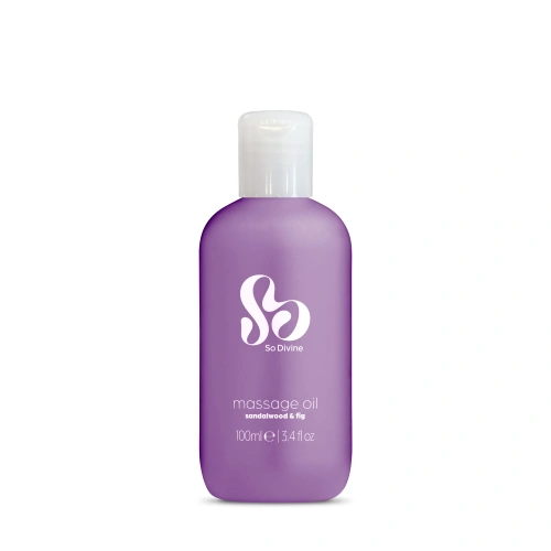 So Divine Sandalwood & Fig - Олія для чуттєвого масажу, 100 мл - купити в Києві, Україні