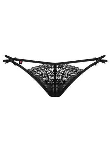 Obsessive Intensa double - Эротические стринги, S/M (чёрный)